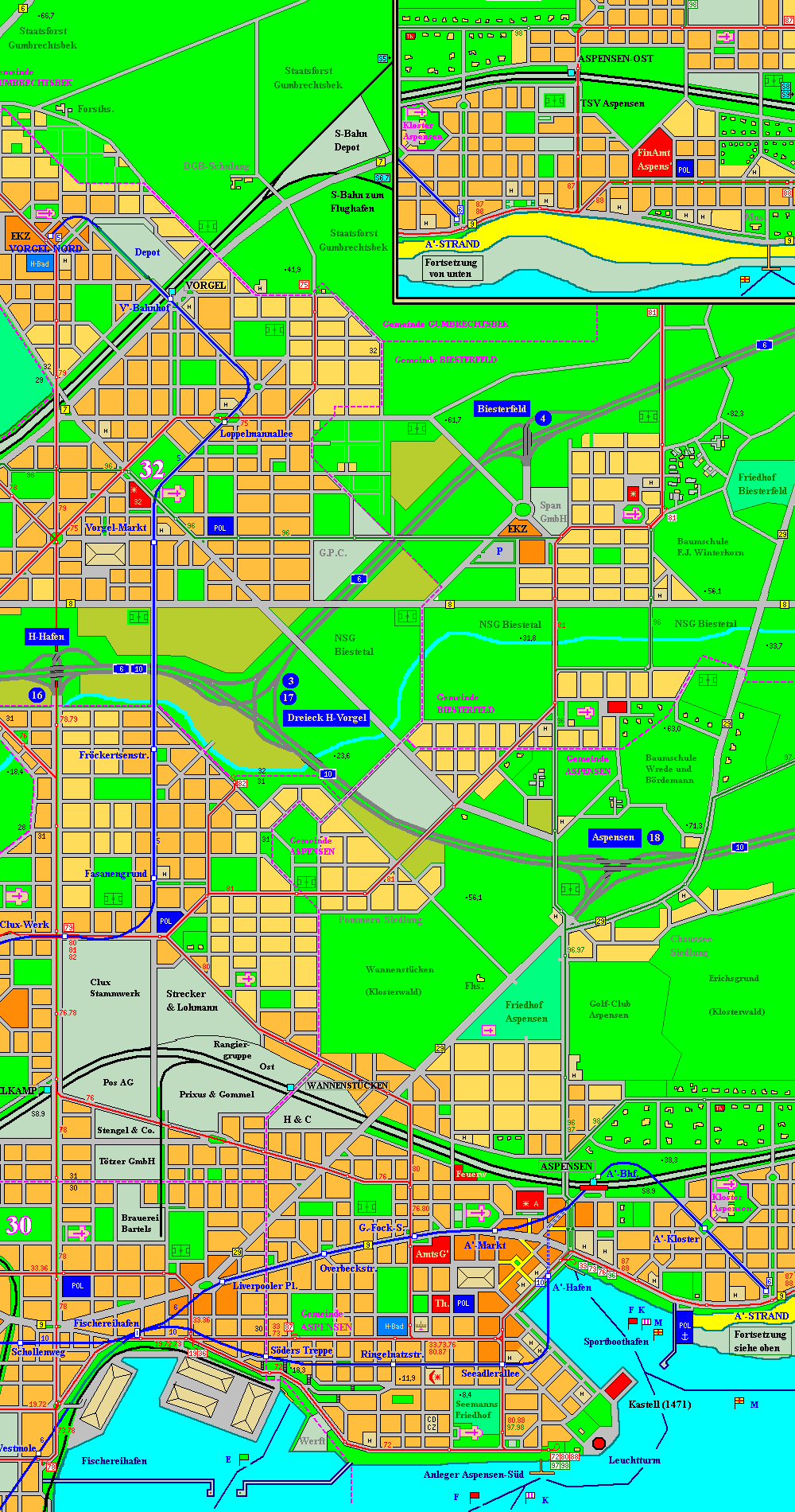 Holstenhafen map, part 7
