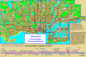 Holstenhafen metro map