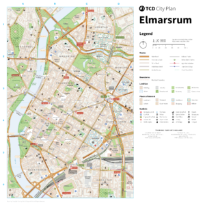 Elmarsrum inner city map